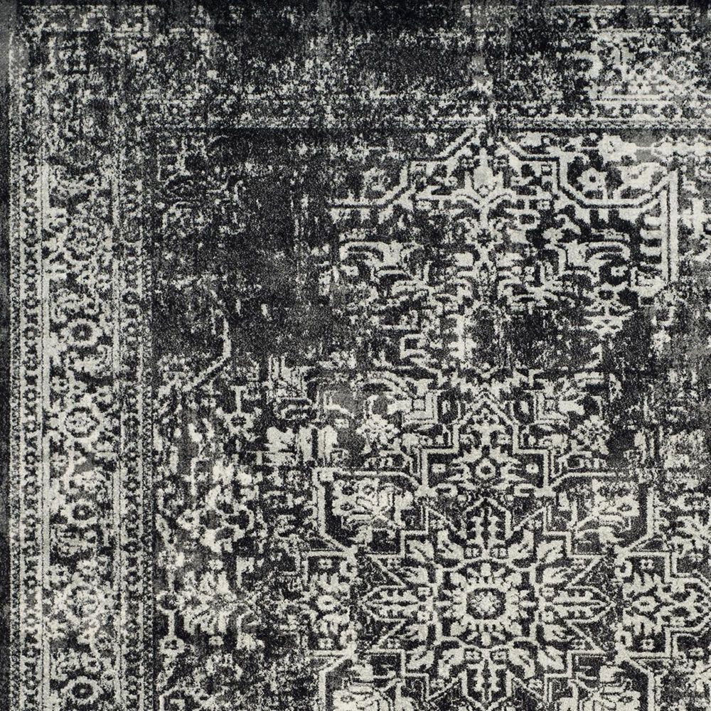 Safavieh Evoke EVK256R 2&#39;2&quot; x 4&#39; Black and Grey Scatter Rug, , large