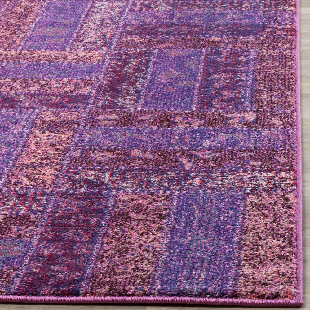Safavieh Monaco MNC214L-3 3&#39; x 5&#39; Purple/Multi Area Rug, , large