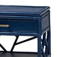 Baxton Studio Daina 1-Drawer Nightstand in Blue, , large