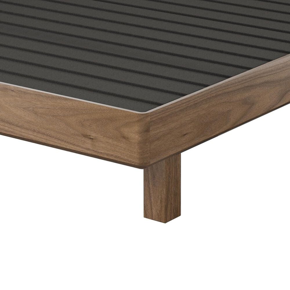 BDI Kava Queen Platform Bed in Natural Walnut with Lighting and USB Ports, , large