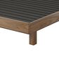 BDI Kava Queen Platform Bed in Natural Walnut with Lighting and USB Ports, , large
