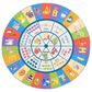 Safavieh Kids Playhouse 5" Round Beige and Blue Rug, , large