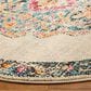 Safavieh Monaco MNC254F 5" Round Multicolor Area Rug, , large