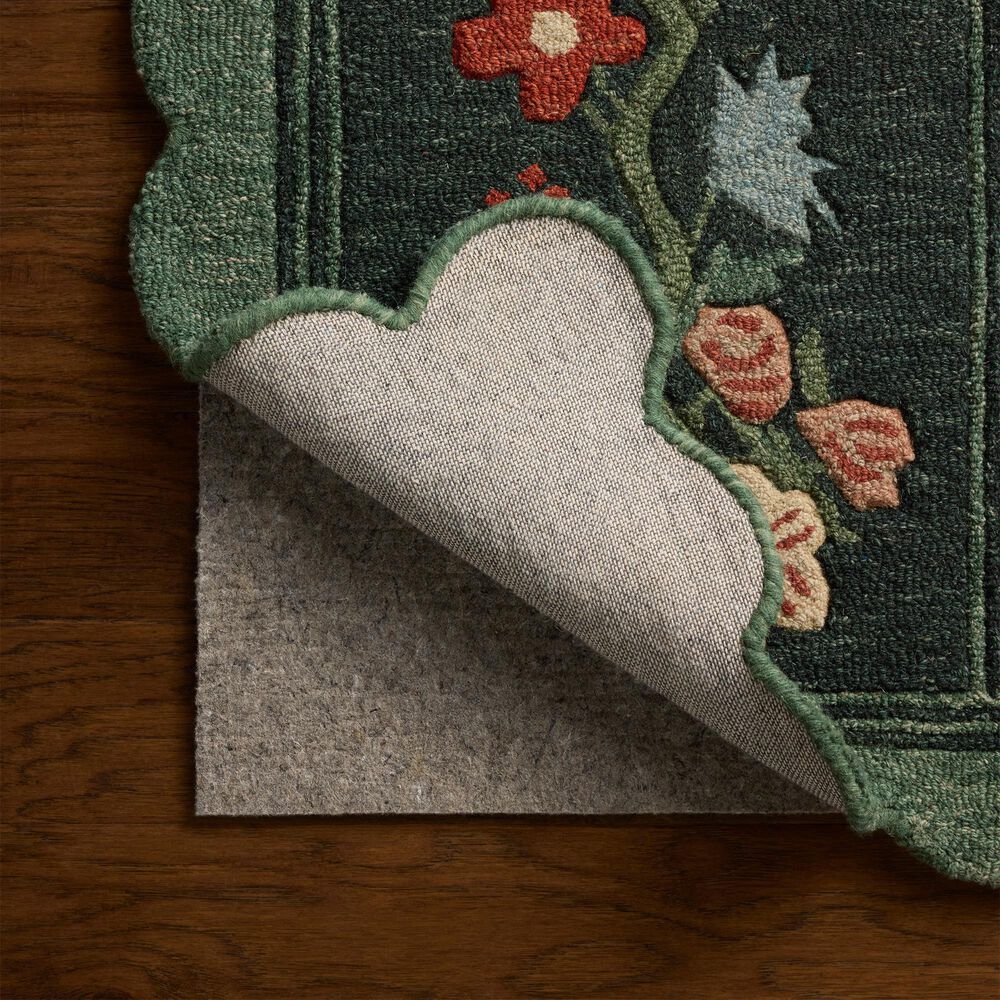 Rifle Paper Co. x Loloi Thistle Forest and Multicolor 7'9" x 9'9" Area Rug, , large