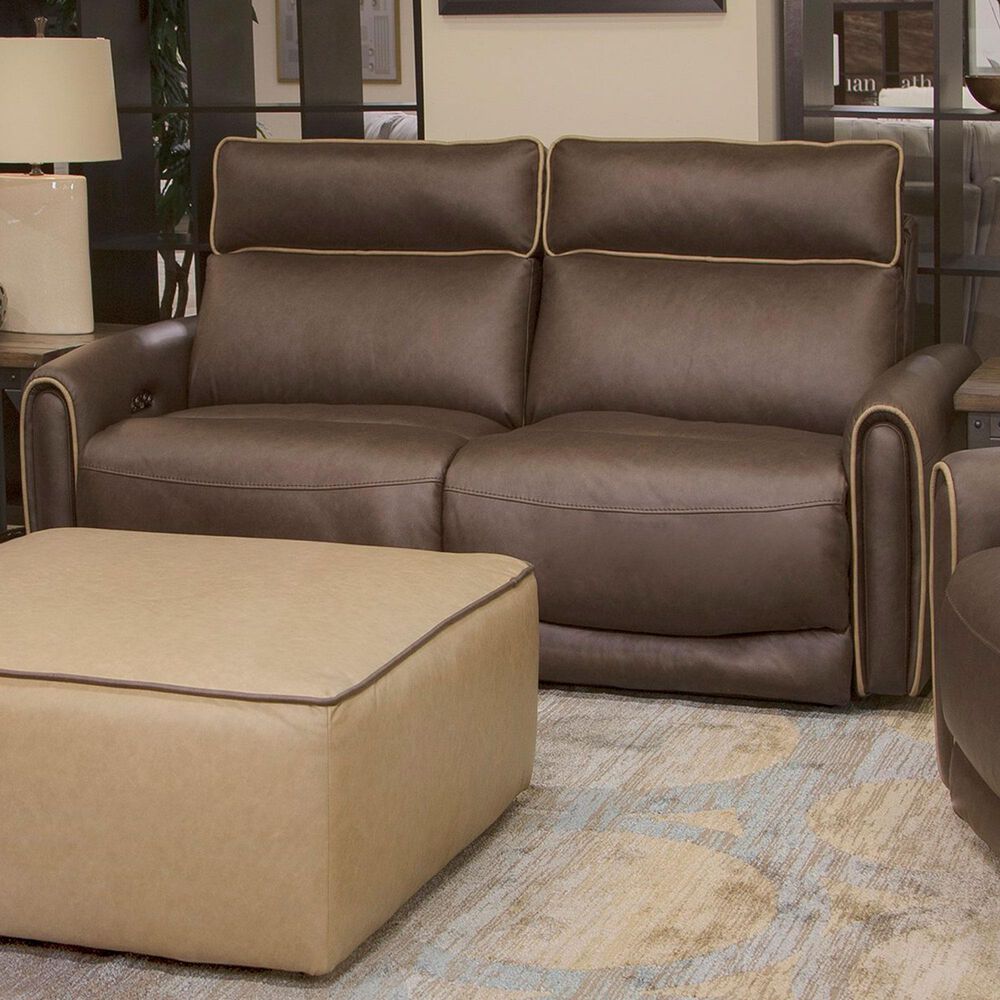 Catnapper Nico Manual Reclining Sofa in Walnut, , large