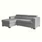 Tuscany Grove Gigi 2-Piece Left Facing Chaise with Pullout Sofa in Bates Platinum, , large