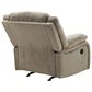 Signature Design by Ashley Draycoll Rocker Recliner in Pewter, , large