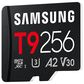 Samsung 256GB T9 UHS-I microSDXC Memory Card in Black, , large