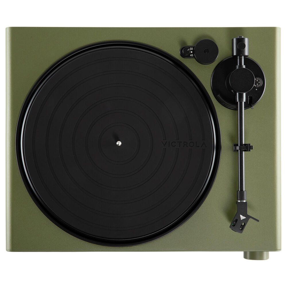 Victrola Stream Onyx Wi-Fi and Bluetooth Turntable in Green, , large
