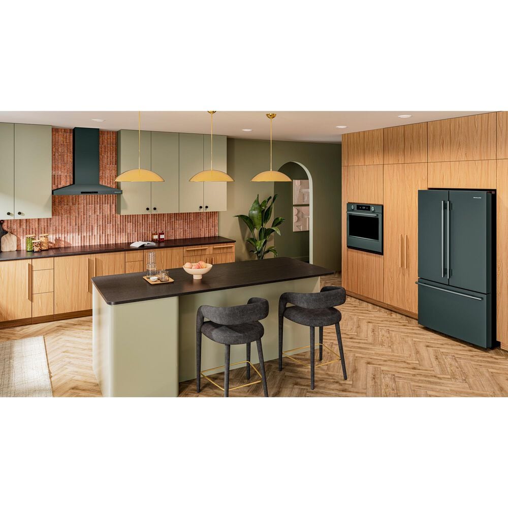 KitchenAid 5 Cu. Ft. Smart Electric Single Wall Oven with Intelligent Cooking Camera in Juniper, , large