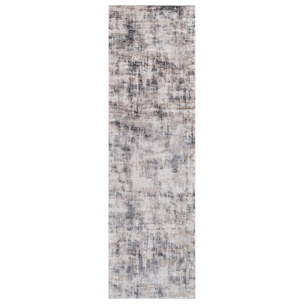 Momeni Cannes 2"3" x 7"6" Gray Runner, , large