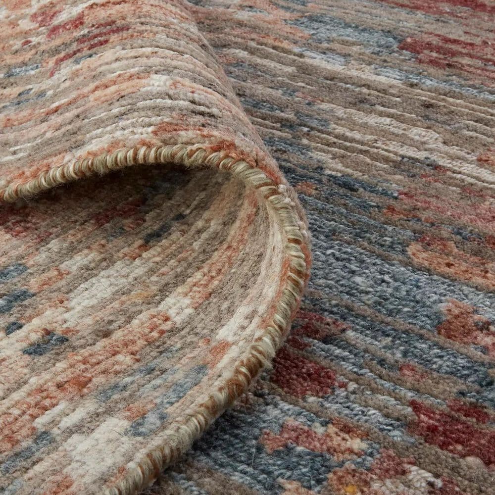 Feizy Conroe 7&#39;9&quot; x 9&#39;9&quot; Red and Multicolor Area Rug, , large