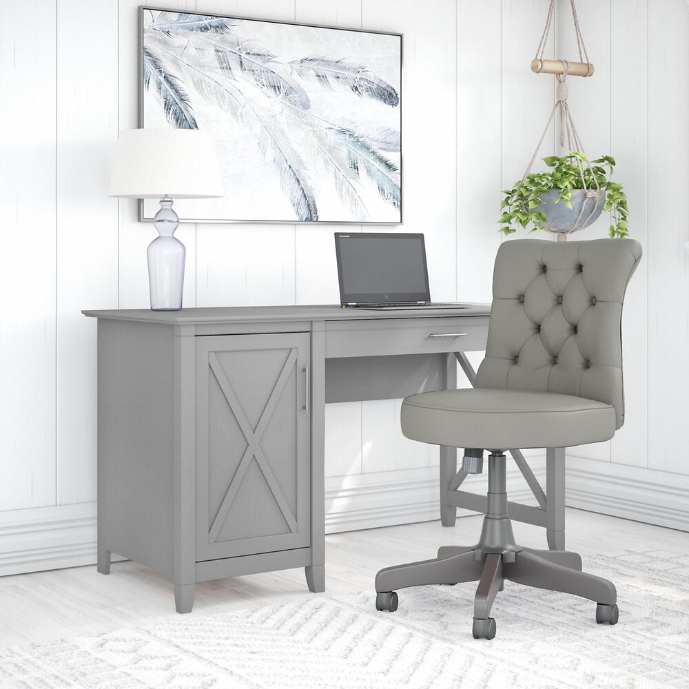 Bush Key West Office Chair in Light Gray, , large