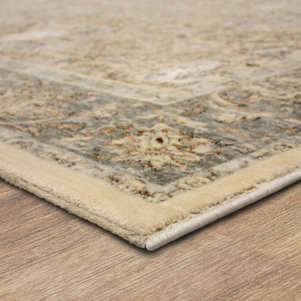 Karastan Divina Virtuous 6&#39;6&quot; x 9&#39;6&quot; Grey Area Rug, , large