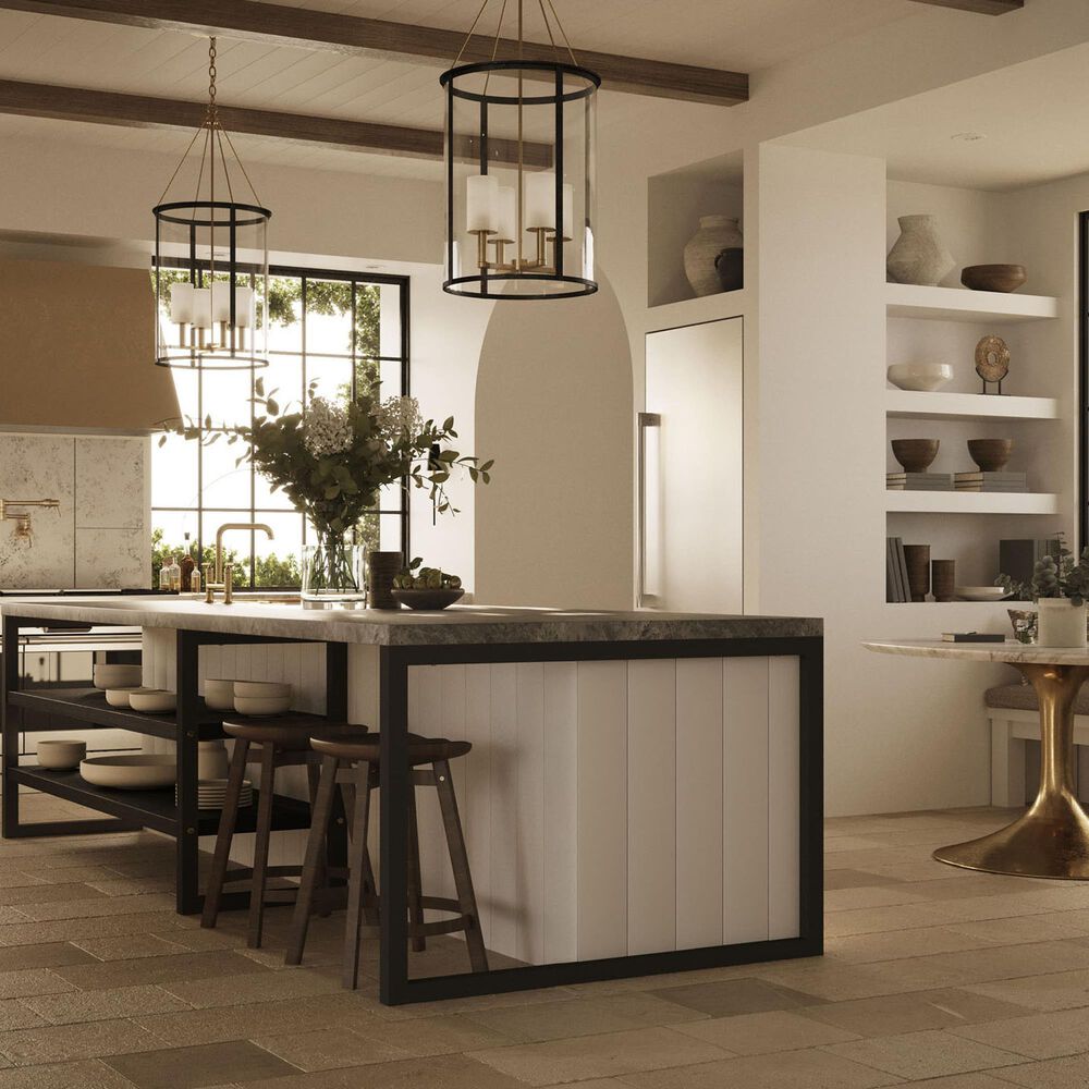 Monogram 30&quot; Fully Integrated Customizable Refrigerator with Solid Door, , large