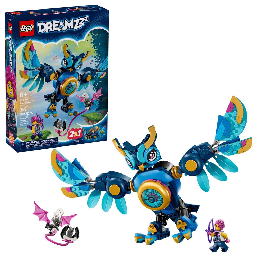 LEGO Dreamzzz Zoey"s Time Owl Building Set, , large