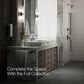 Kohler Parallel Widespread Bathroom Sink Faucet in Vibrant Titanium, , large