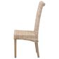Baxton Studio Santiago Side Chair in Grey and Rustic Taupe, , large