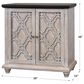 Rustic Imports Calais 2-Door Cabinet in Castello Gray and Brown, , large