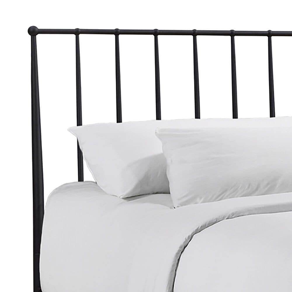 Hawthorne Furniture Transitional Queen Metal Panel Bed in Matte, , large