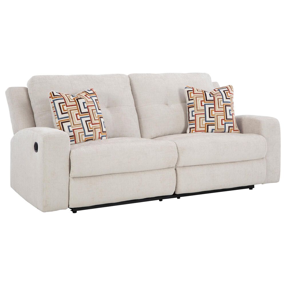 Ashley Danum Manual Reclining Sofa in Stone, , large