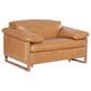 Hooker Furniture Jericho Power Recliner with Power Headrest in Dallas Toffee, , large