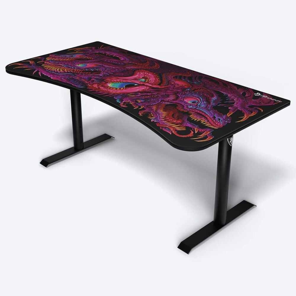 Arozzi Arena Special Edition Crawling Chaos Gaming Desk in Black, , large