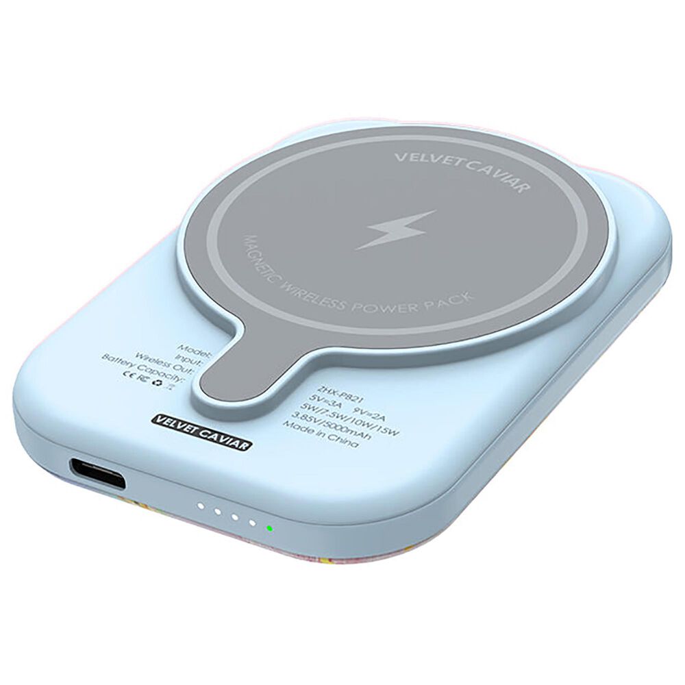 Velvet Caviar 5000 mAh MagSafe Battery Power Pack in Holo Moonstone, , large