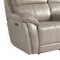 Bassett Levitate Power Reclining Console Loveseat in Nickel, , large