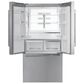 Thermador 36" French Door Bottom Mount Refrigerator with Masterpiece Handle in Stainless Steel, , large