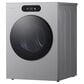 LG 9.0 Cu. Ft. Gas Front Load Dryer in Brushed Platinum Steel, , large