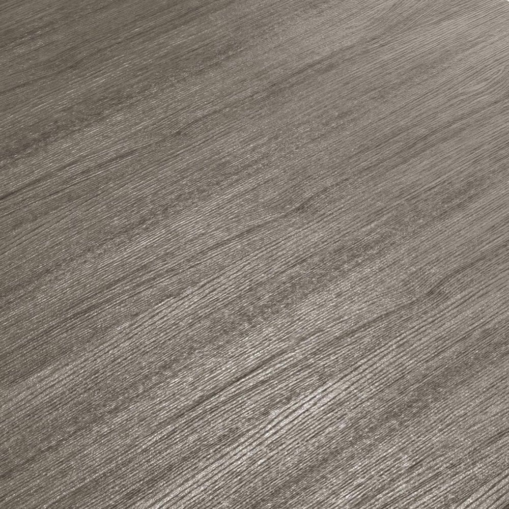 Leisuremod LeisureMod Verve Collection 48 Round Dining Table, Brushed Chrome Base with Dark Maple MDF Top, , large