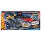 Hot Wheels Racing Formula 1 Grand Prix Circuit Track Set with 1:64 Scale Vehicles, , large