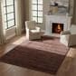 RIZZY Luxe Burnt Sienna 8"6" x 11"6" Area Rug, , large