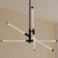 Vaxcel Avalon 3-Light Pendant in Matte Black, , large