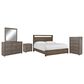 Riva Ridge Modern Loft 5-Piece Queen Storage Bedroom Set in Greystone, , large
