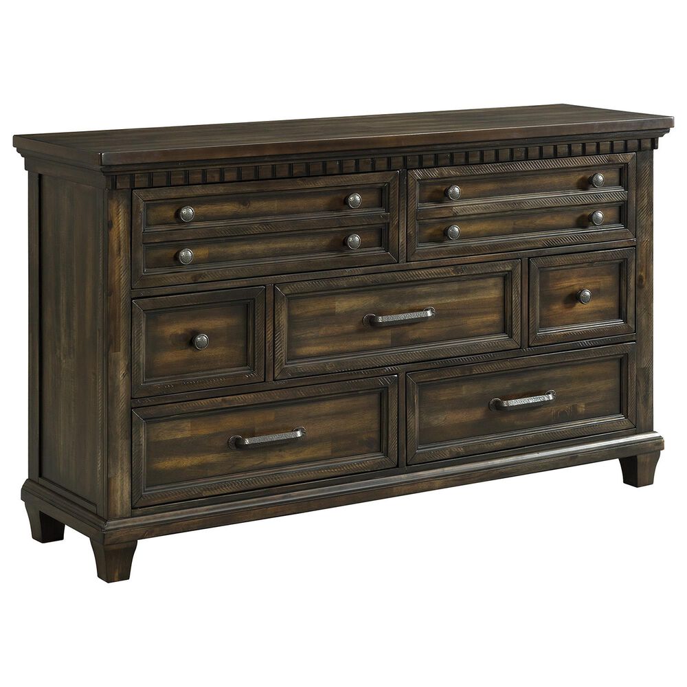 Mayberry Hill McCoy 7-Drawer Dresser in Charcoal, , large
