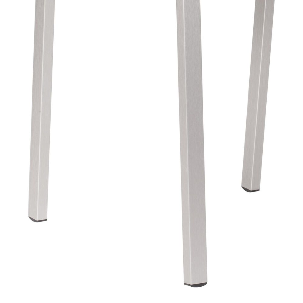 Zuo Modern Metropolitan Arm Chair in Silver &#40;Set of 2&#41;, , large