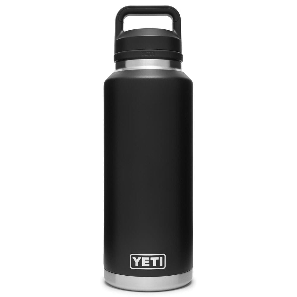 YETI Rambler 64 Oz Water Bottle with Chug Cap in Black, , large