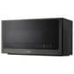 LG 2 Cu. Ft. Over-The-Range Microwave Oven in PrintProof Black Stainless Steel, , large