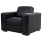 Italiano Furniture Luca Accent Chair in Black, , large