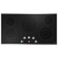 GE Appliances 2-Piece Kitchen Package with 30" Smart Built-In Convection Double Wall Oven and 36" Electric Cooktop in Stainless Steel and Black, , large