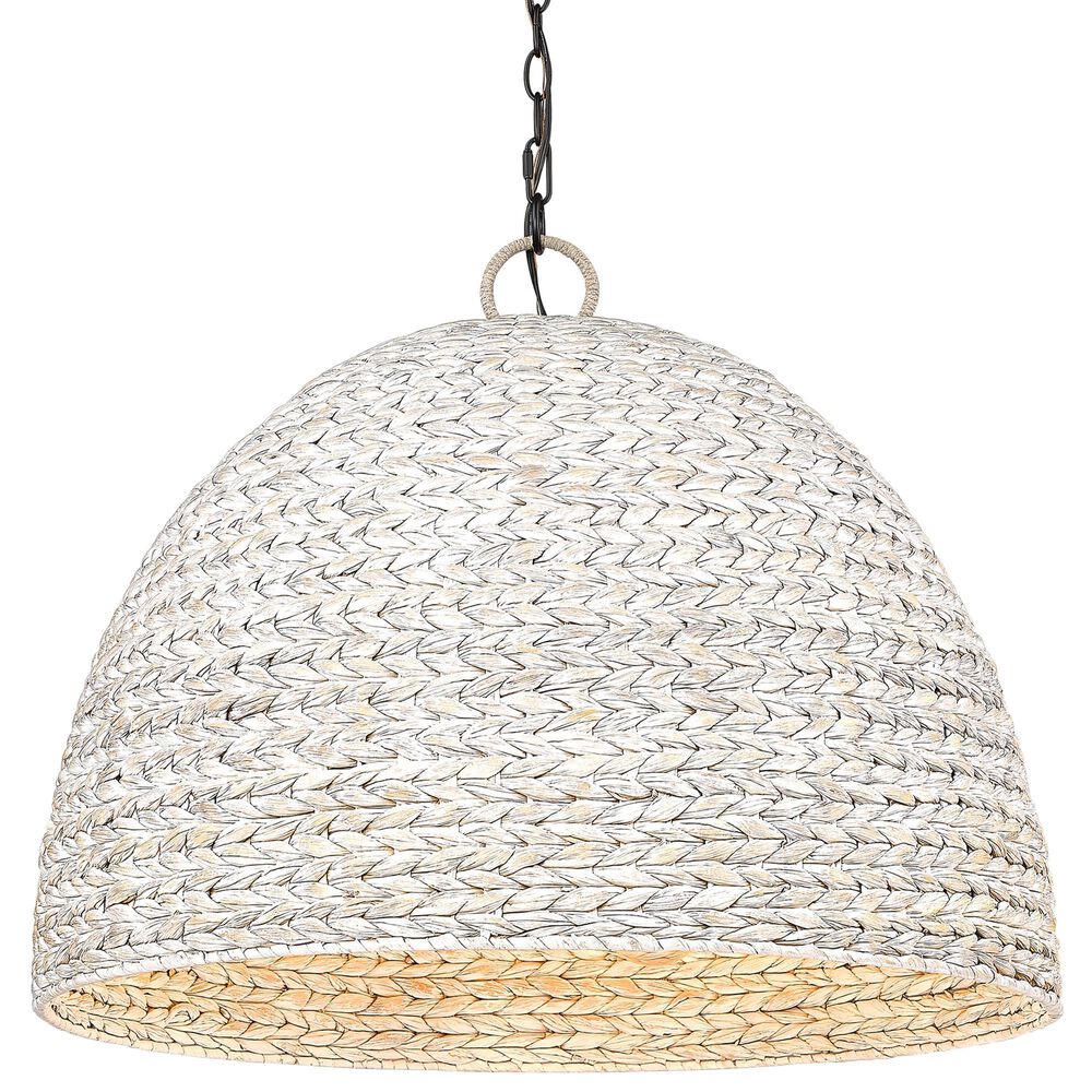 Golden Lighting Rue 8-Light Pendant in Matte Black, , large