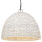 Golden Lighting Rue 8-Light Pendant in Matte Black, , large