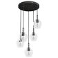 Hunter Maple Park 5-Light Cluster in Noble Bronze, , large