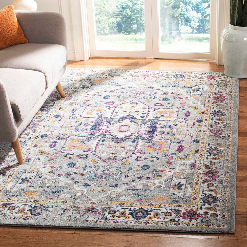 Safavieh Evoke EVK275H 3&#39; x 5&#39; Grey Area Rug, , large