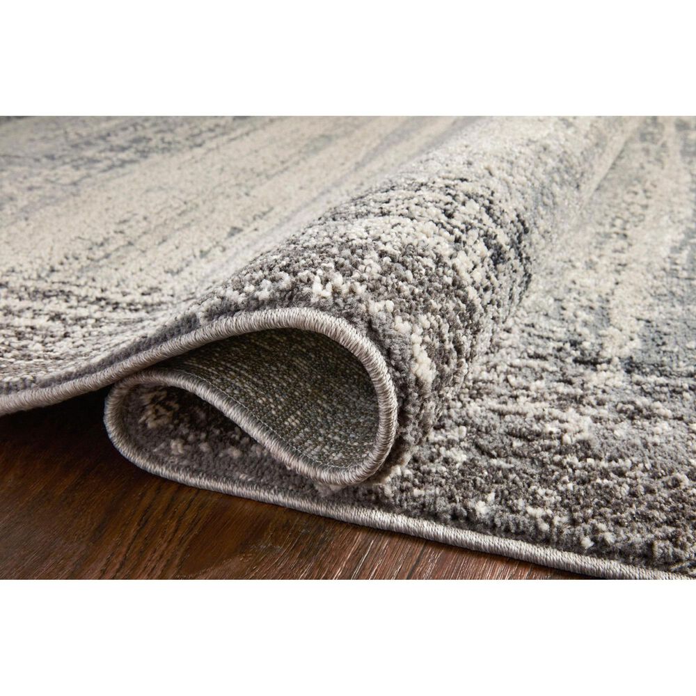 Loloi II Austen AUS-02 5&#39;3&quot; x 7&#39;7&quot; Pebble and Charcoal Area Rug, , large