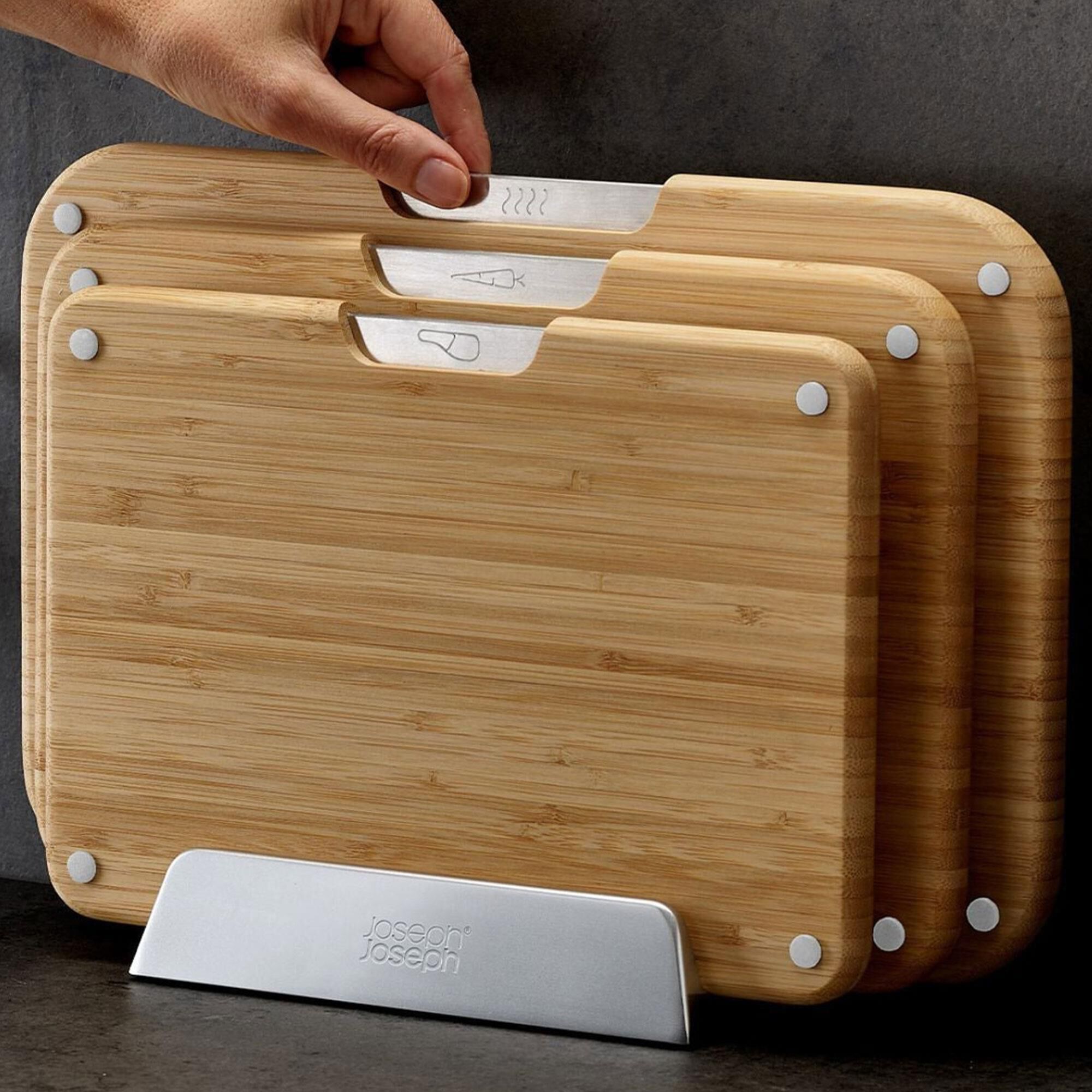 Joseph Joseph Nest 3-piece Cutting Board Set in Bamboo