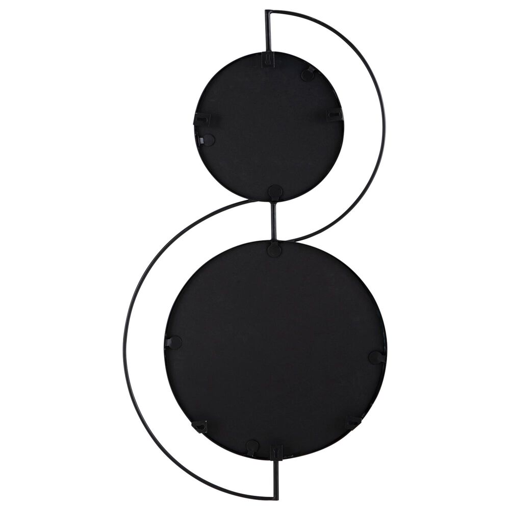 Ashley Shayham Accent Wall Mirror in Black, , large