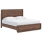 Ashley Fortlorn 5-Piece King Bedroom Set in Walnut Brown with LED Light, , large